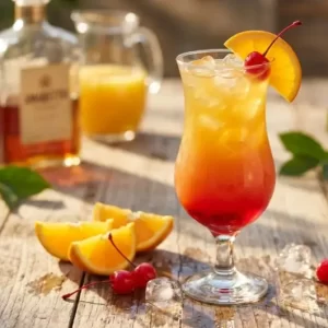 amaretto sunrise cocktail recipe
